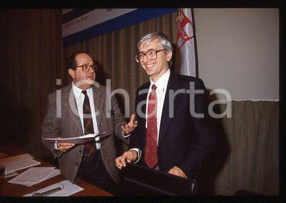 Fotografia d epoca originale Paolo FASELLA Fabio PISTELLA  ROMA 1988  35 mm vintage slide 18 1