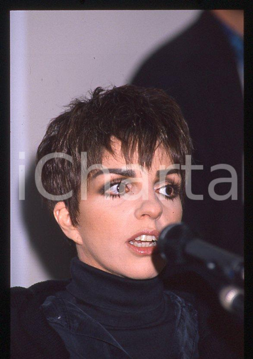 Liza MINNELLI - 40° Festival di SANREMO 1990 - Intervista *35mm vintage slide 47