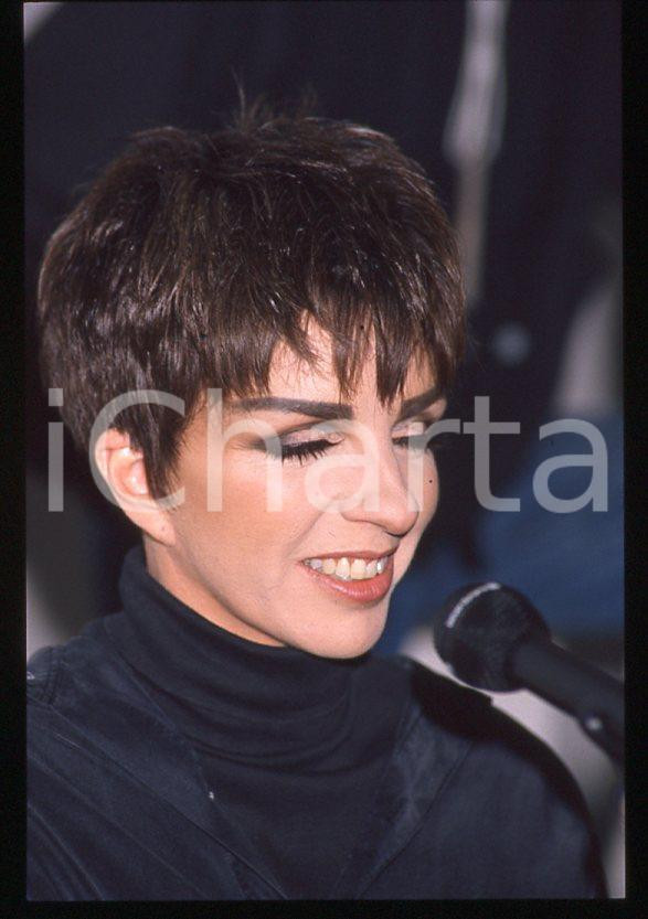 Liza MINNELLI - 40° Festival di SANREMO 1990 - Intervista *35mm vintage slide 48