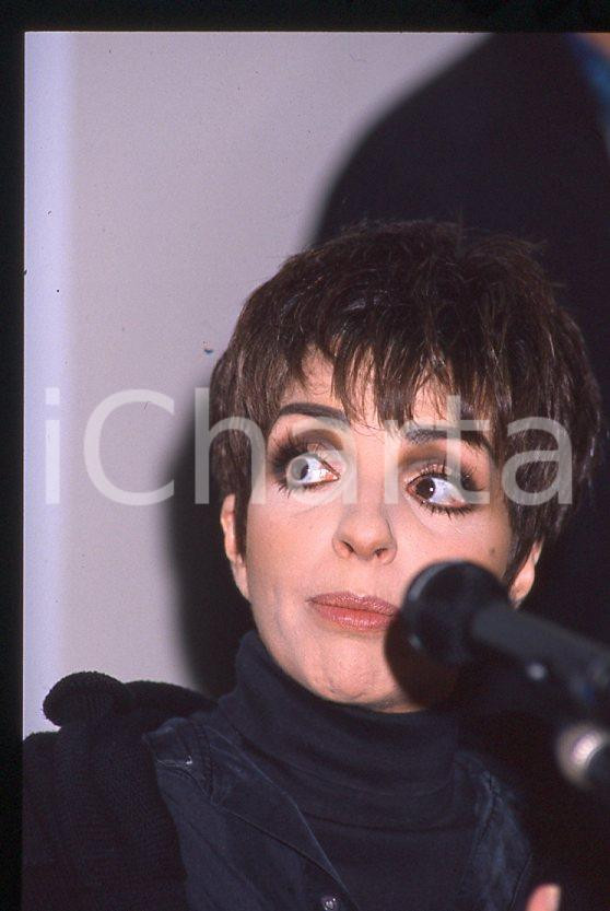 Liza MINNELLI - 40° Festival di SANREMO 1990 - Intervista *35mm vintage slide 55