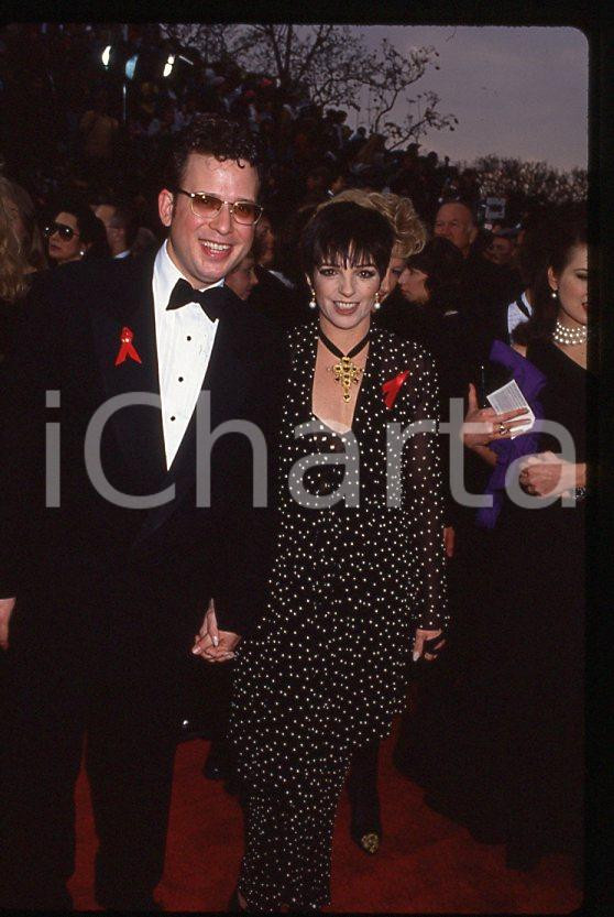 Fotografia d epoca originale Liza MINNELLI Billy STRITCH 65th Academy Awards 1993 35mm vintage slide 1 1