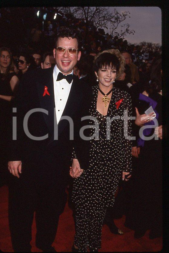 Fotografia d epoca originale Liza MINNELLI Billy STRITCH 65th Academy Awards 1993 35mm vintage slide 2 1