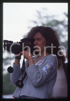 Franca GAMBATO - LEGA NORD l'indipendenza Portrait 1996ca *35mm vintage slide 14