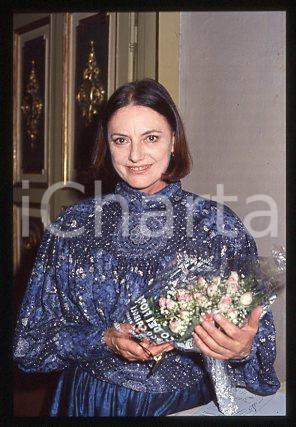 Lucilla MORLACCHI - COSTUME Italian film actress 1995 ca * 35mm vintage slide 13