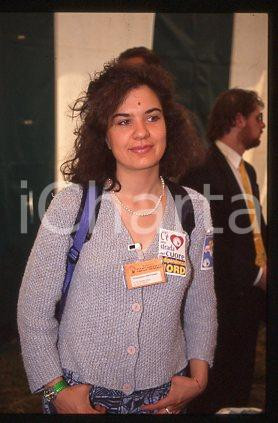 Franca GAMBATO - LEGA NORD l'indipendenza Portrait 1996 ca *35mm vintage slide 7