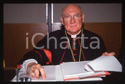 Edward Idris CASSIDY -COSTUME Portrait of cardinal 1991 ca * 35mm vintage slide7