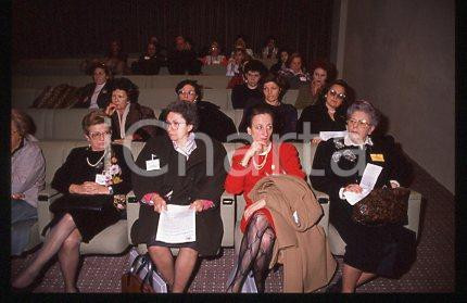 Marisa MOLTISANTI Politica - MSI Le donne 1990 ca * 35 mm vintage slide 13