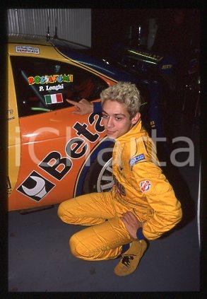Valentino ROSSI - RALLY DI MONZA Pilota auto e moto 1997 * 35 mm vintage slide 1
