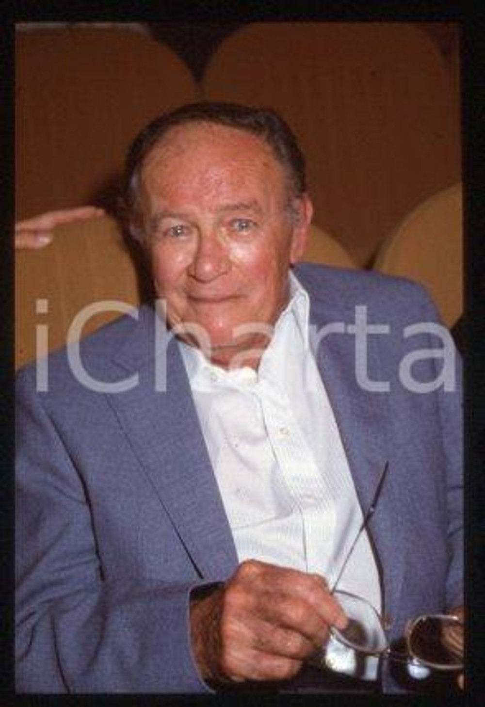 35mm vintage slide* 1987 VENEZIA Joseph L. MANKIEWICZ alla Mostra del Cinema (5)