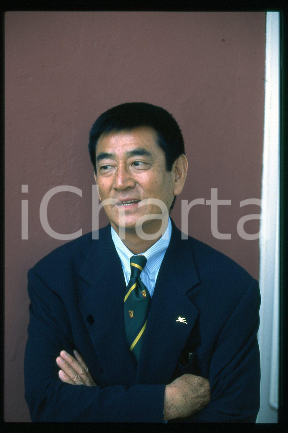 35mm vintage slide* 1993 VENEZIA Ken TAKAKURA Mostra del Cinema Portrait (21)