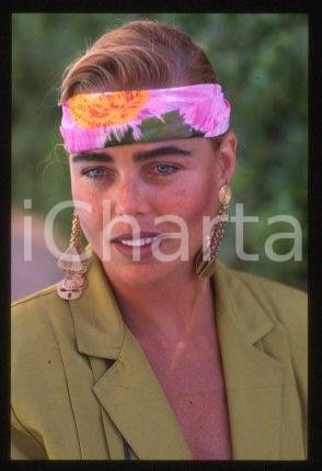 35mm vintage slide* 1980 CINEMA Actress Margaux HEMINGWAY Portrait  (21)