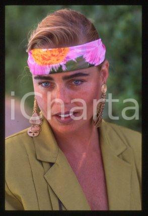 35mm vintage slide* 1980 CINEMA Actress Margaux HEMINGWAY Portrait  (22)