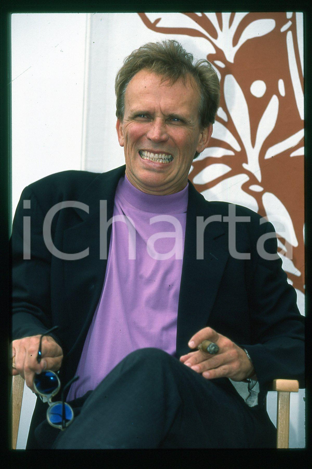 35mm vintage slide* 1995 VENEZIA Peter WELLER Mostra del cinema Ritratto (10)