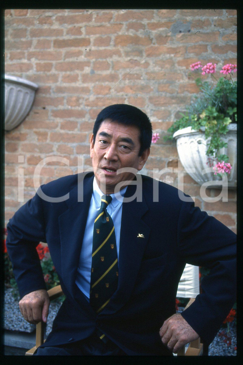 35mm vintage slide* 1993 VENEZIA Ken TAKAKURA Mostra del Cinema Portrait (23)