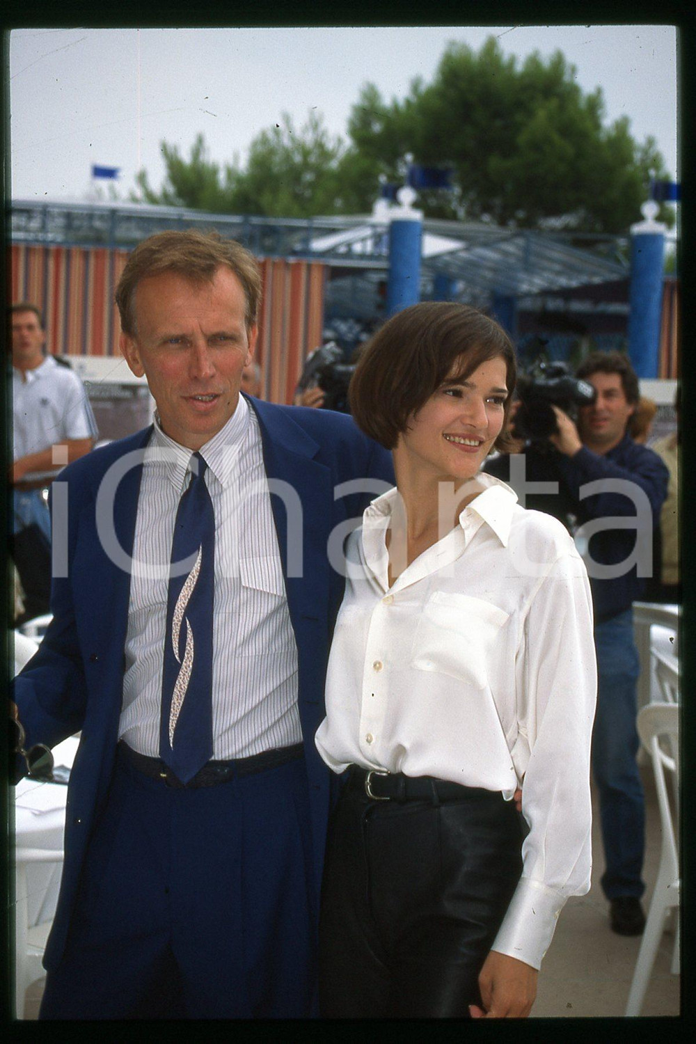 35mm vintage slide* 1994 WEST HOLLYWOOD DGA Peter WELLER Chiara CASELLI (40)