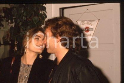 35mm vintage slide* 1986 ca CINEMA Mariel HEMINGWAY and Steve CRISMAN (4)
