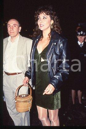 35mm vintage slide* 1990 ca FASHION Marie HELVIN American fashion model (5)