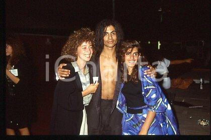 35mm vintage slide* 1987 ca MUSIC GEORGIO ALLENTINI African-American singer (19)