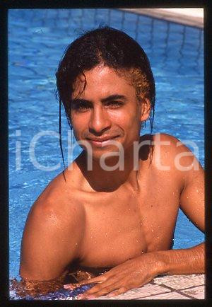 35mm vintage slide* 1987 ca MUSIC GEORGIO ALLENTINI African-American singer (34)