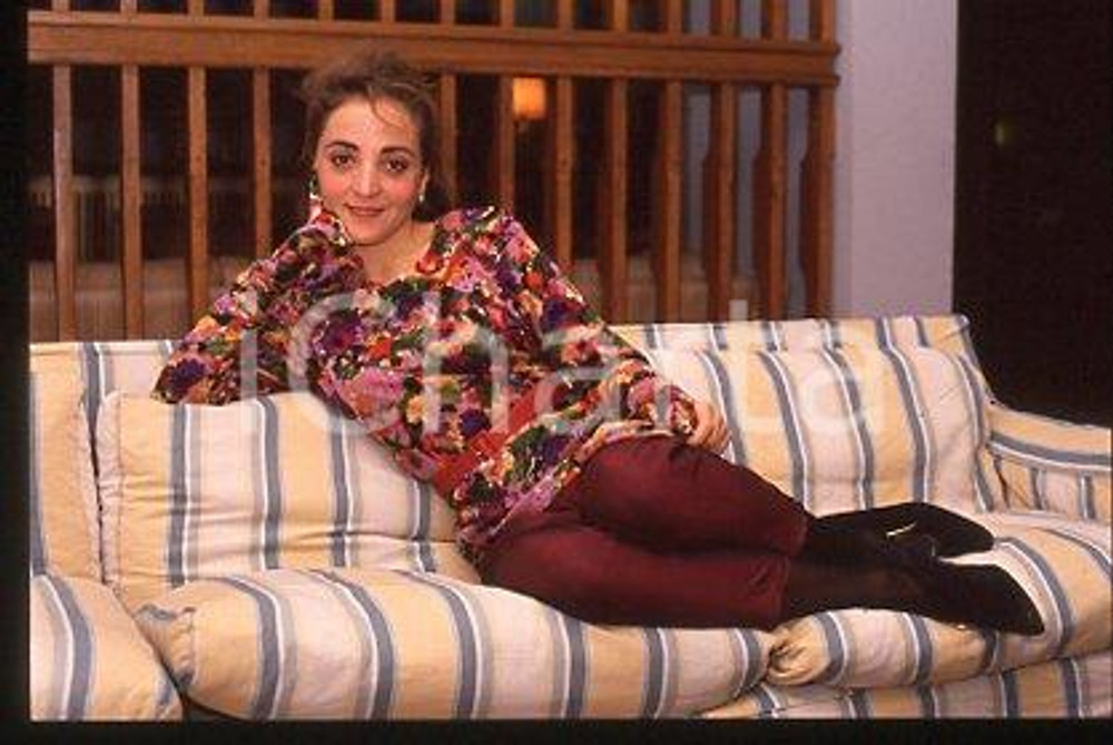 35mm vintage slide* 1990 ca CINEMA Dominique BLANC French actress (2)