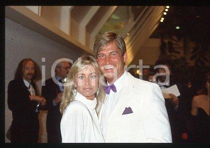 35mm vintage slide* 1995 ca CINEMA Susan GEORGE and Simon MacCORKINDALE (7)