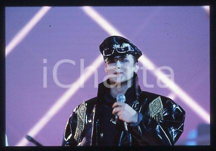 35mm vintage slide* 1995 ca MUSIC Boy GEORGE English singer (14)