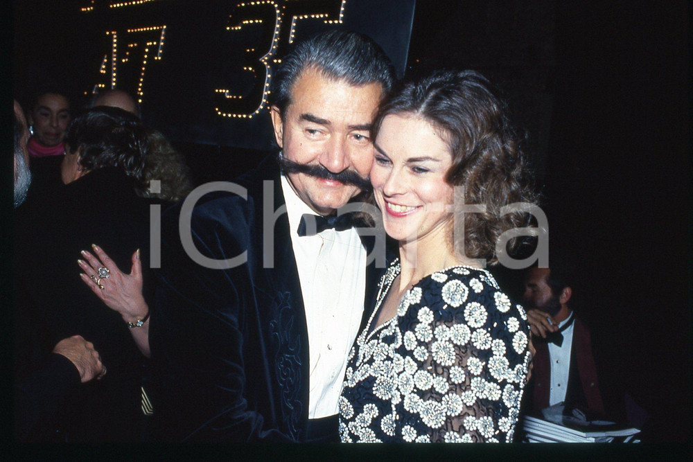 35mm vintage slide* 1988 PLAYBOY Christie HEFNER and Leroy NEIMAN (2)