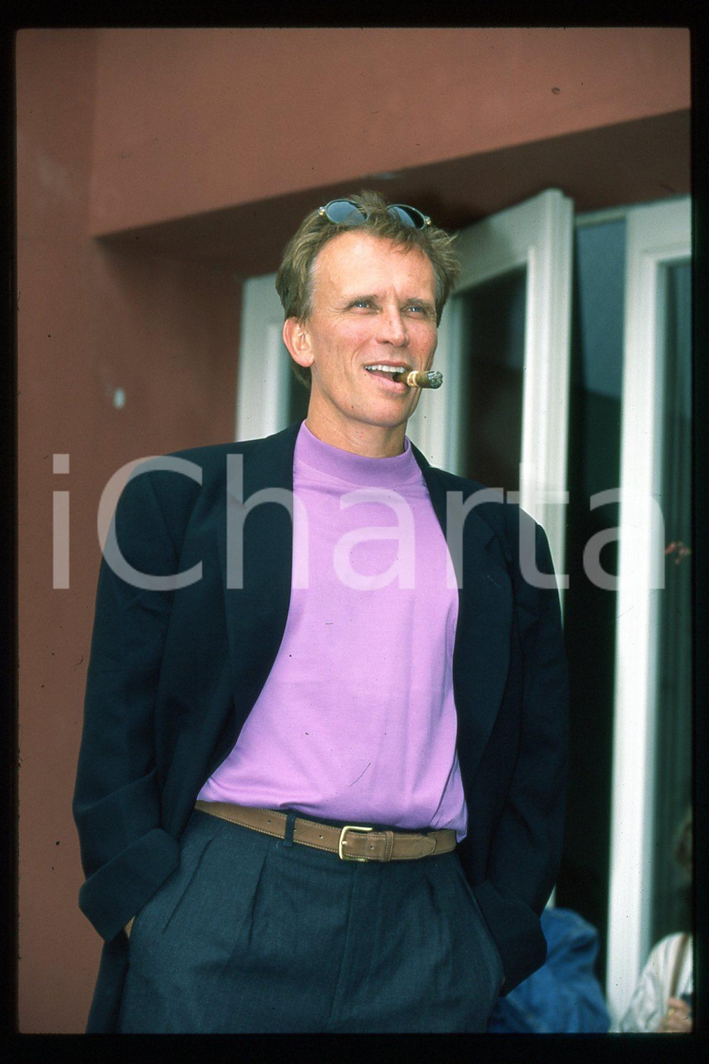 35mm vintage slide* 1995 VENEZIA Peter WELLER Mostra del cinema Ritratto (13)