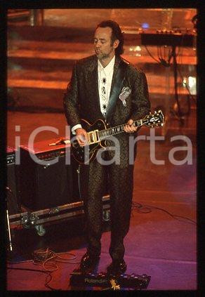 35mm vintage slide* 1991 SANREMO Festival Phil MANZANERA English musician (1)