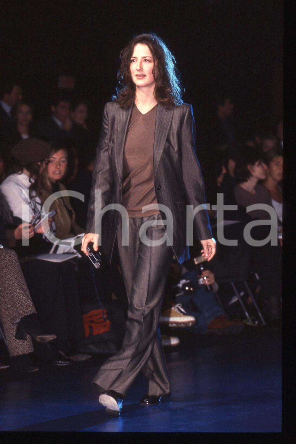 35mm vintage slide* 1998 MASKA's FASHION SHOW Anna GETTY German actress (14)