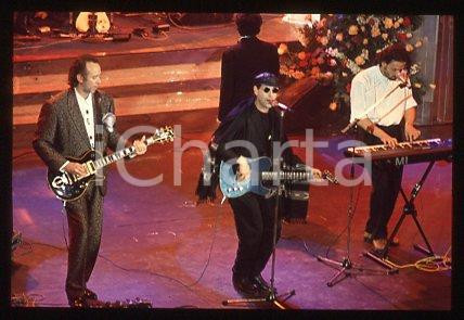 35mm vintage slide* 1991 SANREMO Festival Phil MANZANERA English musician (7)