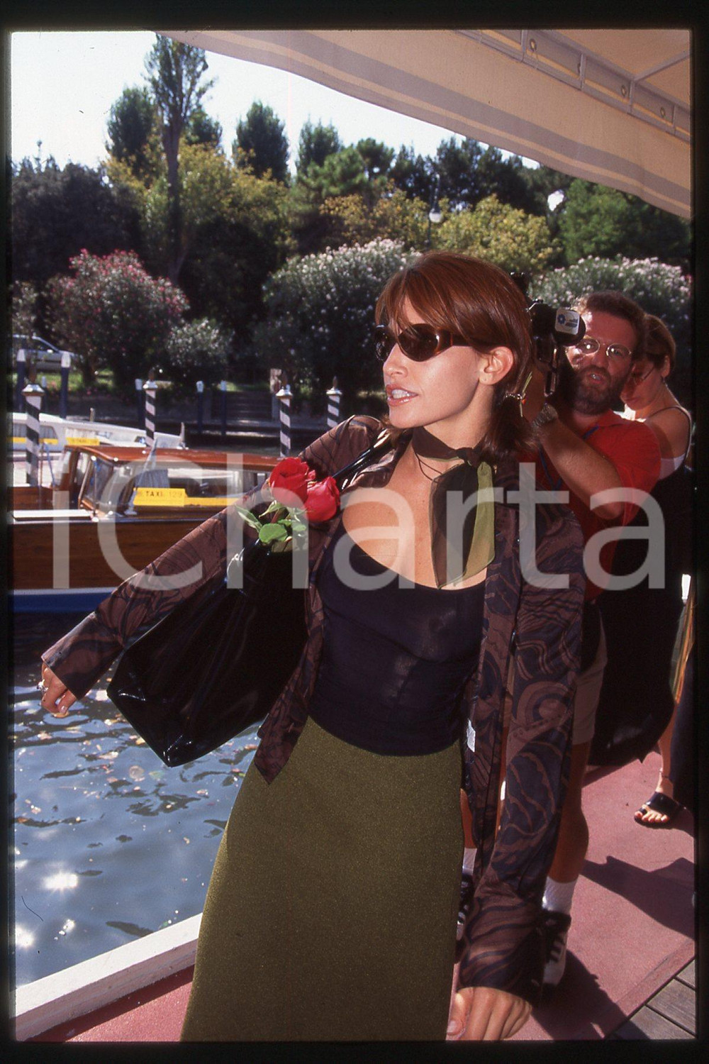 35mm vintage slide* 1996 ca CINEMA Gina GERSHON American actress (54)