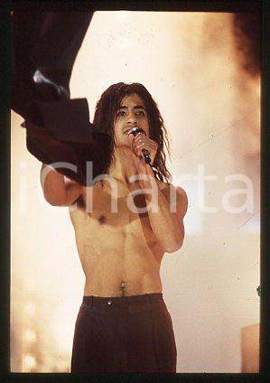 35mm vintage slide* 1987 ca MUSIC GEORGIO ALLENTINI African-American singer (10)