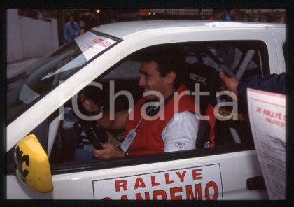 35mm vintage slide* 1994 SAN REMO RALLY Daniel DUCRUET in the car (76)