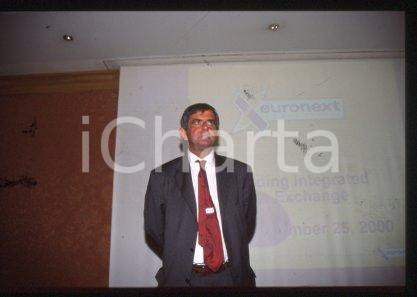 35mm vintage slide* 2000 EURONEXT Chairman & CEO Jean-Francois THEODORE (19)