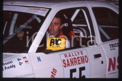 35mm vintage slide* 1994 SAN REMO RALLY Daniel DUCRUET in the car (80)