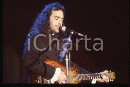 35mm vintage slide* 1990 MUSIC "ACADIE" Daniel LANOIS guitarist & vocalist (20)
