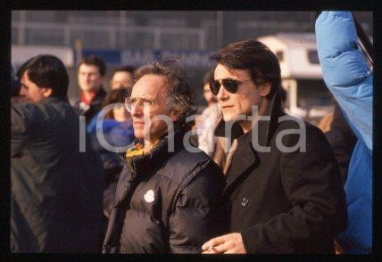 35mm vintage slide* 1990 ca MILAN Ruggero DEODATO and Massimo RANIERI (25)