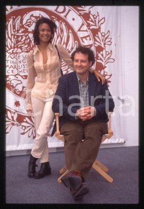 35mm vintage slide* 1991 ca VENICE John DUIGAN and Thandiwe NEWTON (3)