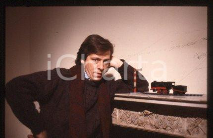 35mm vintage slide* 1985 ITALY Portrait of the actor Nanni GARELLA (10)