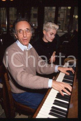 35mm vintage slide* 1990 ca MILAN Italian film director Ruggero DEODATO (18)