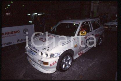 35mm vintage slide* 1994 SAN REMO RALLY Daniel DUCRUET in the car (78)