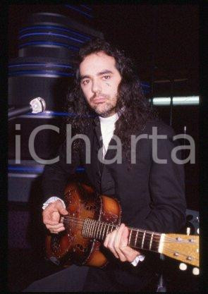 35mm vintage slide* 1990 MUSIC "ACADIE" Daniel LANOIS guitarist & vocalist (27)