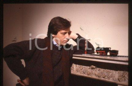 35mm vintage slide* 1985 ITALY Portrait of the actor Nanni GARELLA (11)