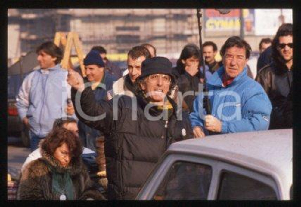 35mm vintage slide* 1990 ca MILAN Italian film director Ruggero DEODATO (28)