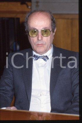 35mm vintage slide* 1985 ca CINEMA film director Manoel de OLIVEIRA (27)
