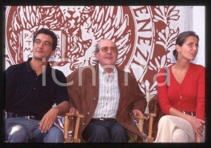 35mm vintage slide* 1996 ca VENICE Manoel de OLIVEIRA, Rogério SAMORA (52)