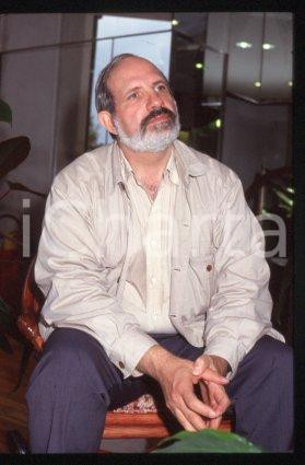35mm vintage slide* 1992 ca VENICE American film director Brian DE PALMA (28)