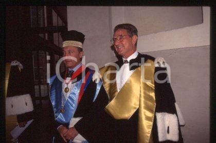 35mm vintage slide* 1995 BOLOGNA UNIVERSITY George SOROS & Roversi MONACO (84)