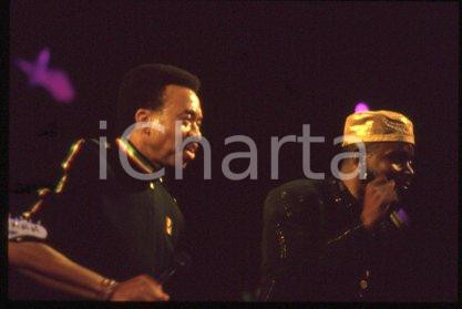 35mm vintage slide* 1993 ca MILAN - American band EARTH, WIND & FIRE (27)